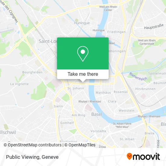 Public Viewing map
