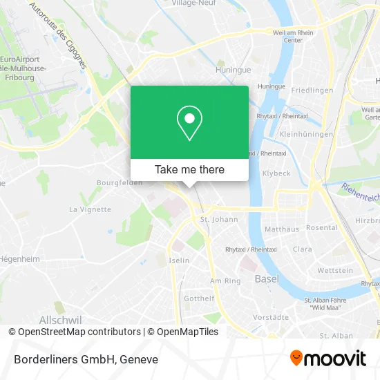 Borderliners GmbH map