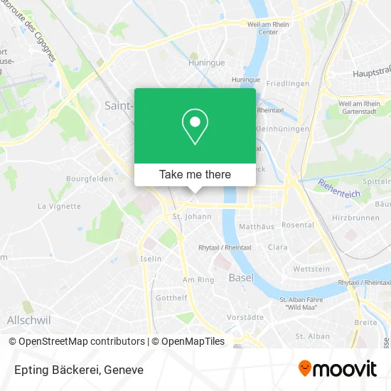 Epting Bäckerei map