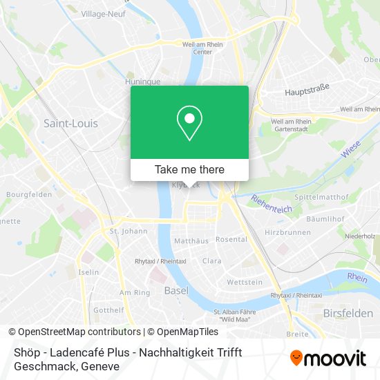 Shöp - Ladencafé Plus - Nachhaltigkeit Trifft Geschmack map