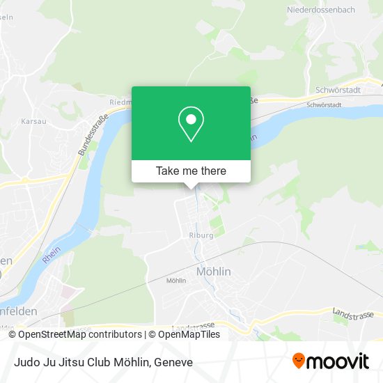 Judo Ju Jitsu Club Möhlin map