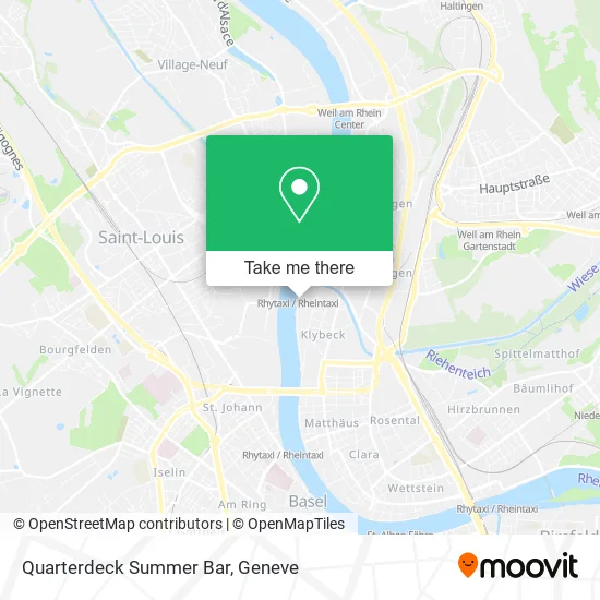 Quarterdeck Summer Bar map