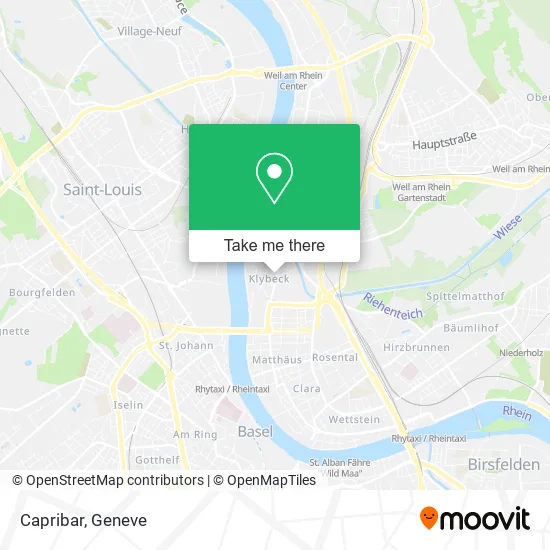 Capribar map