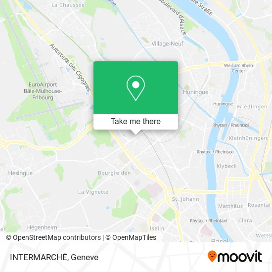 INTERMARCHÉ map