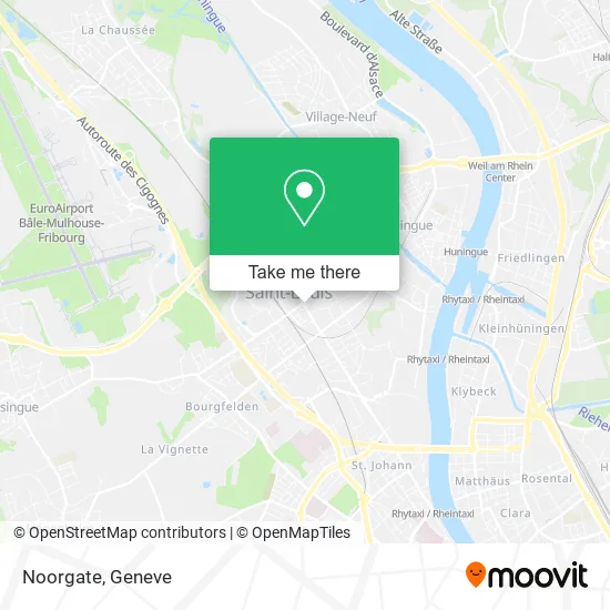 Noorgate map
