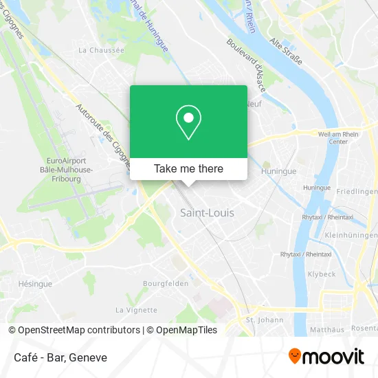 Café - Bar map