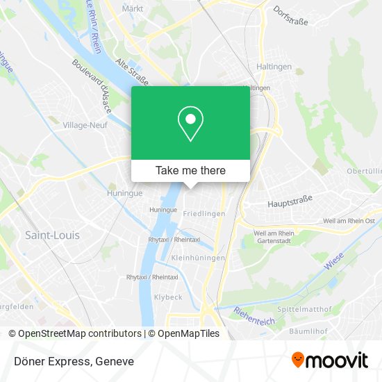 Döner Express map