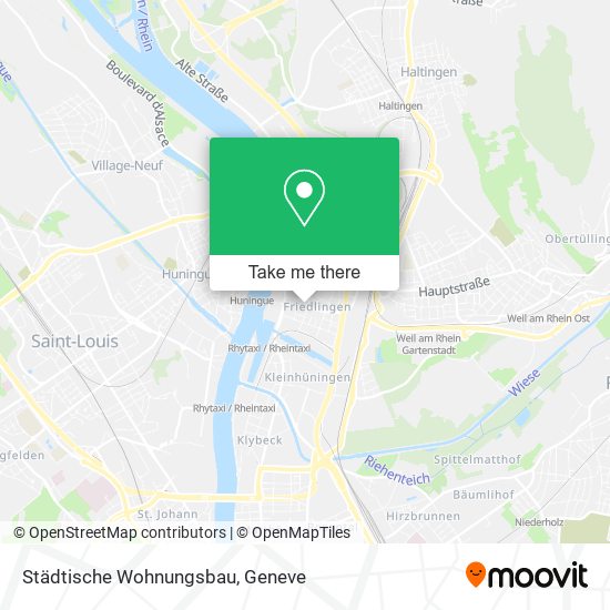 Städtische Wohnungsbau map