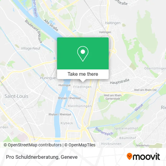 Pro Schuldnerberatung map