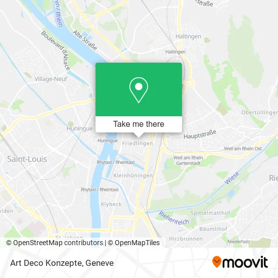 Art Deco Konzepte map