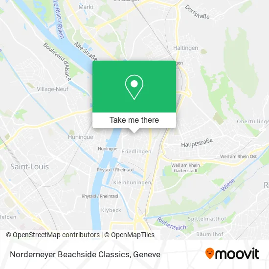 Norderneyer Beachside Classics map