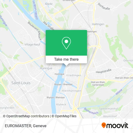 EUROMASTER map