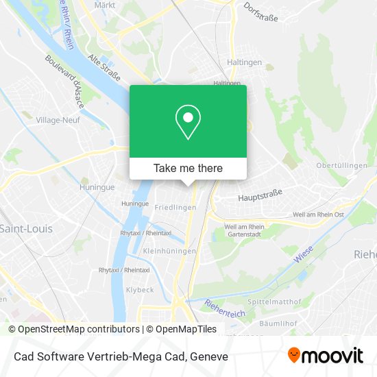 Cad Software Vertrieb-Mega Cad map