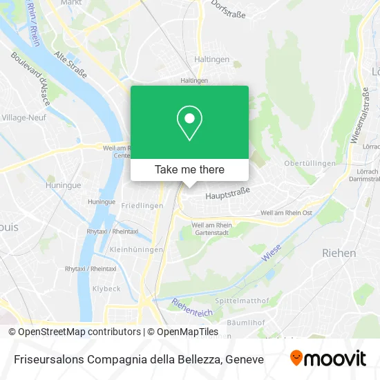 Friseursalons Compagnia della Bellezza map