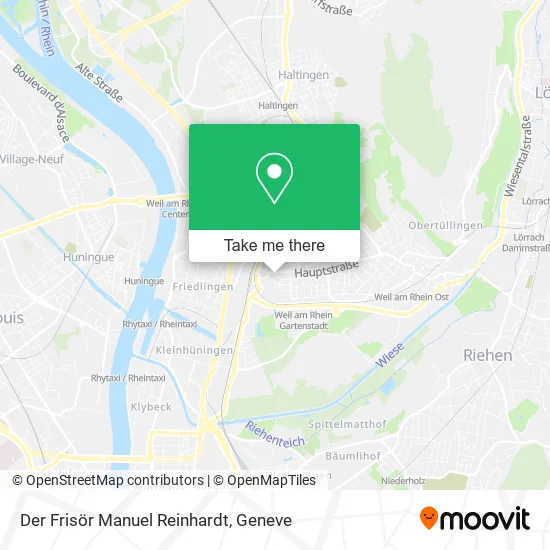 Der Frisör Manuel Reinhardt map