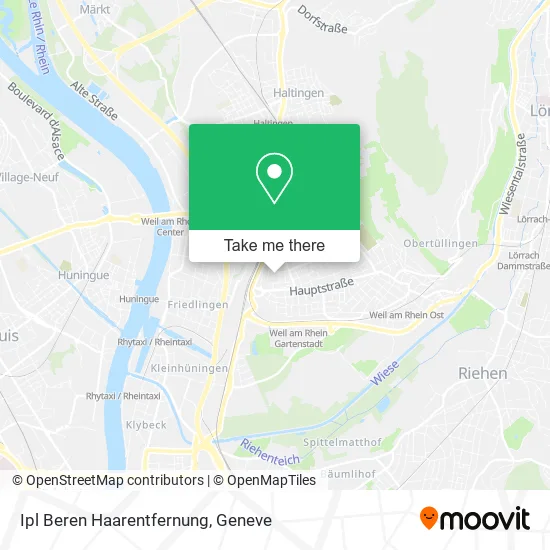 Ipl Beren Haarentfernung map