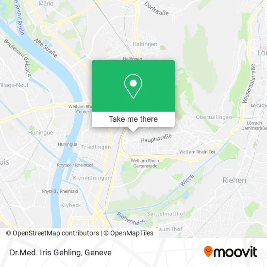 Dr.Med. Iris Gehling map