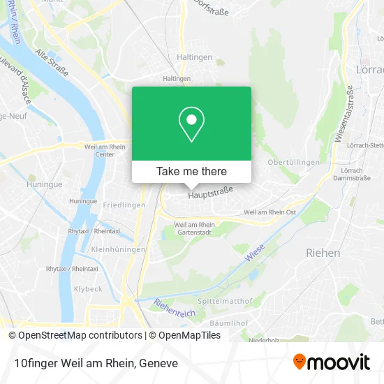 10finger Weil am Rhein map
