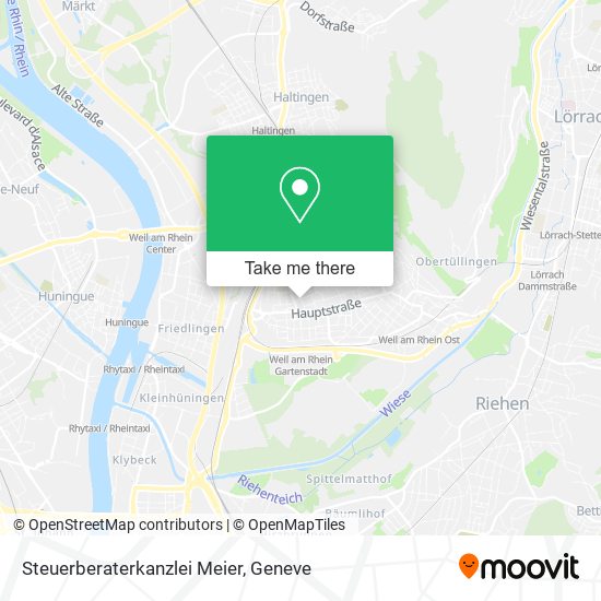 Steuerberaterkanzlei Meier map