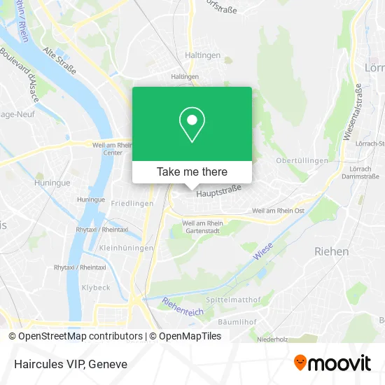 Haircules VIP map