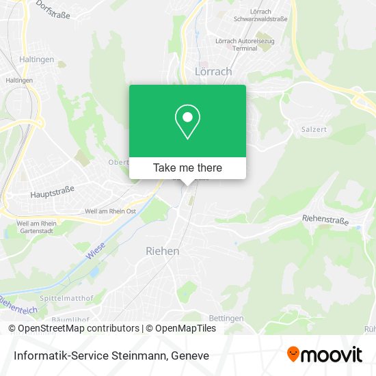 Informatik-Service Steinmann map