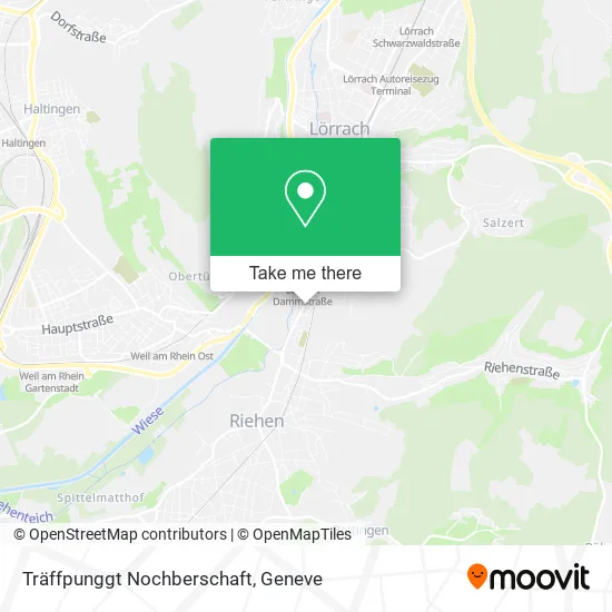 Träffpunggt Nochberschaft map