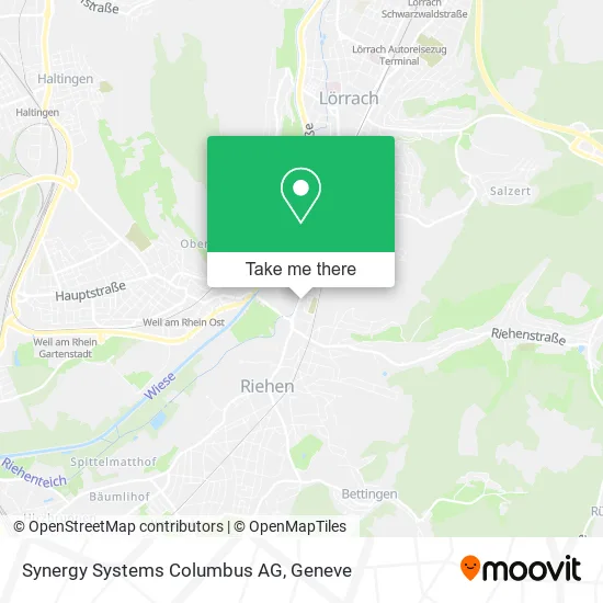 Synergy Systems Columbus AG map