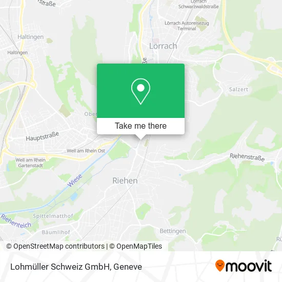 Lohmüller Schweiz GmbH map