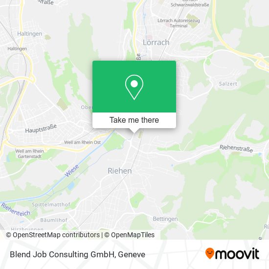 Blend Job Consulting GmbH map
