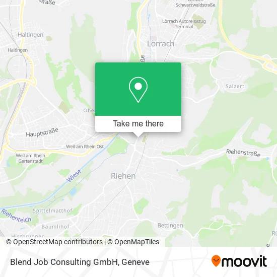 Blend Job Consulting GmbH map