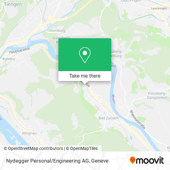 Nydegger Personal / Engineering AG map