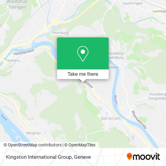 Kingston International Group map