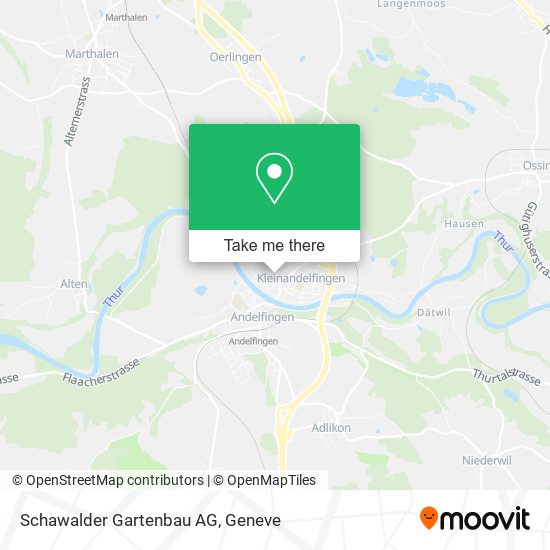 Schawalder Gartenbau AG map