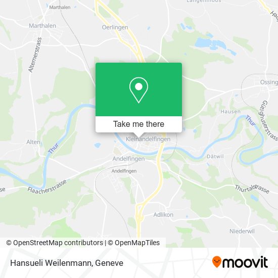 Hansueli Weilenmann map