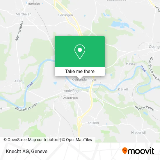 Knecht AG map