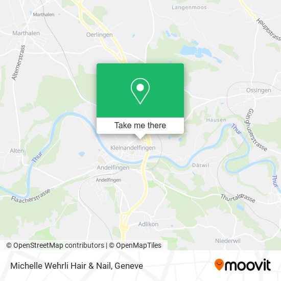 Michelle Wehrli Hair & Nail map