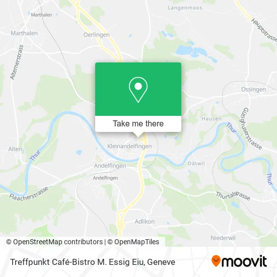 Treffpunkt Café-Bistro M. Essig Eiu map