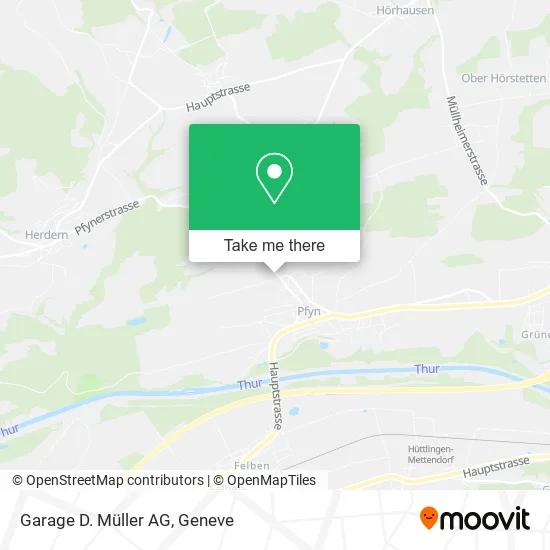 Garage D. Müller AG map