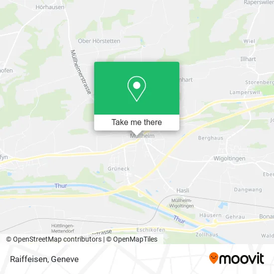 Raiffeisen map