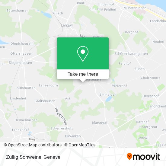 Züllig Schweine map