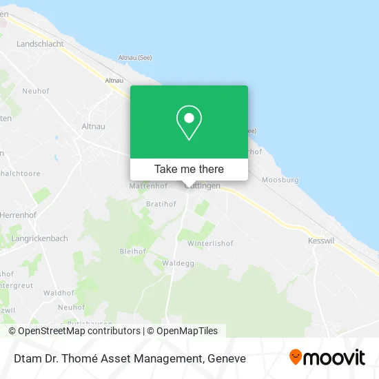 Dtam Dr. Thomé Asset Management map
