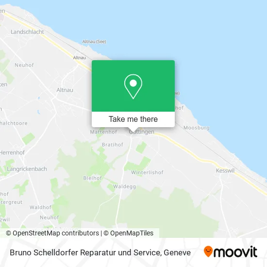 Bruno Schelldorfer Reparatur und Service map