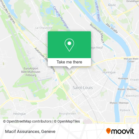 Macif Assurances map