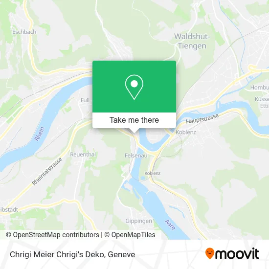 Chrigi Meier Chrigi's Deko map