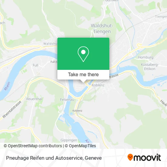 Pneuhage Reifen und Autoservice map