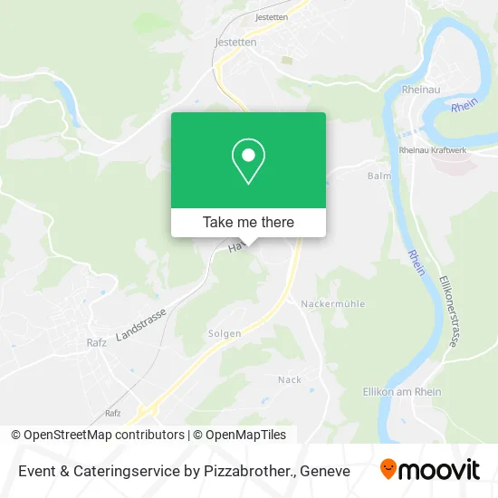 Event & Cateringservice by Pizzabrother. map