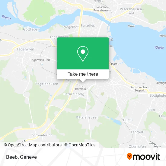 Beeb map