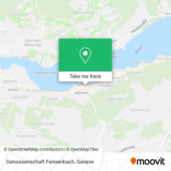 Genossenschaft Fennenbach map