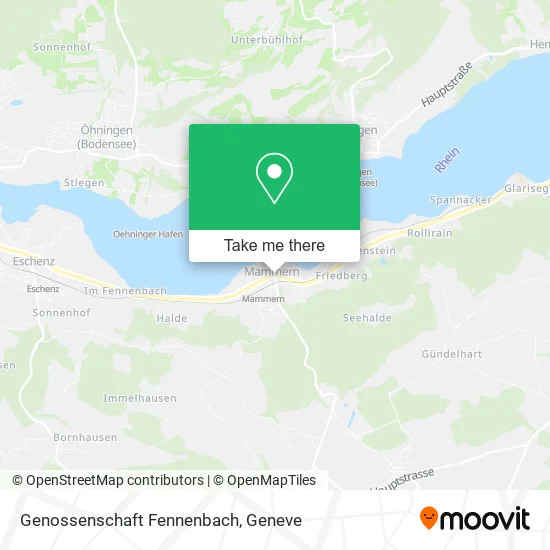 Genossenschaft Fennenbach map