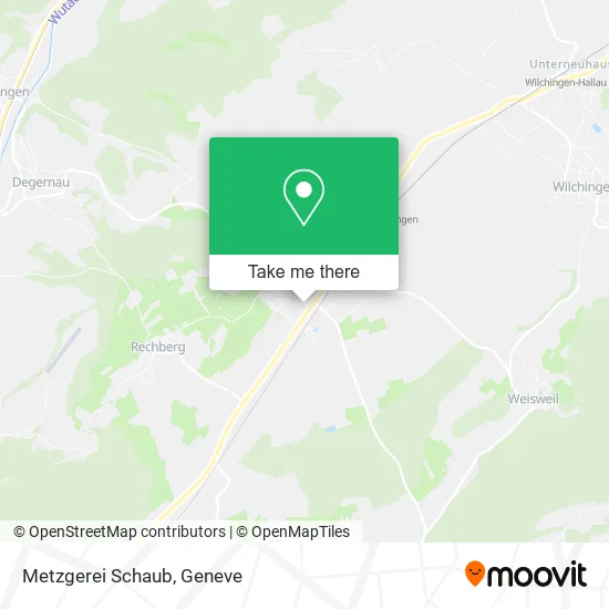 Metzgerei Schaub map